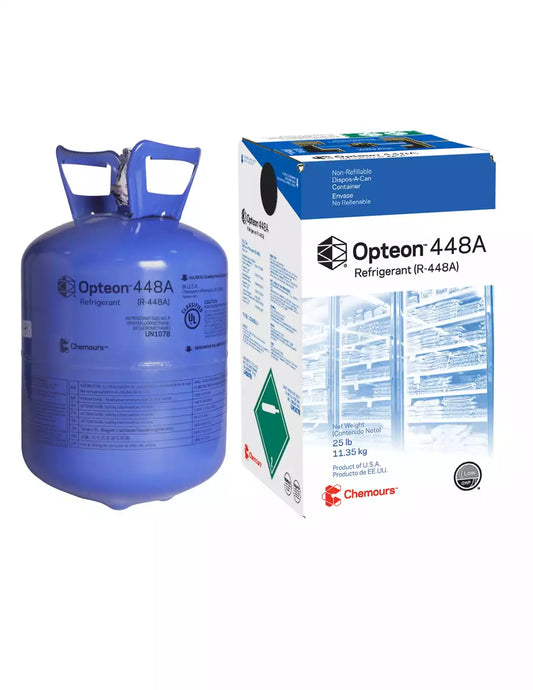 Refrigerant Inc R448A 25lb Cylinders Chemours/Opteon SAME AS HONEYWELL 448A! MADE IN USA